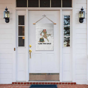 Marcus The Worm St Patricks Day Garden Flag I Like This Gold TS14 Print Your Wear