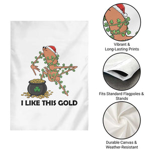 Marcus The Worm St Patricks Day Garden Flag I Like This Gold TS14 Print Your Wear