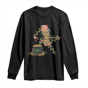 Marcus The Worm St Patricks Day Long Sleeve Shirt I Like This Gold TS14 Black Print Your Wear