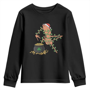 Marcus The Worm St Patricks Day Youth Sweatshirt I Like This Gold TS14 Black Print Your Wear