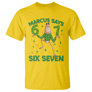 Marcus The Worm St Patricks Day T Shirt Funny 67 Six Seven Hands Meme TS14 Daisy Print Your Wear