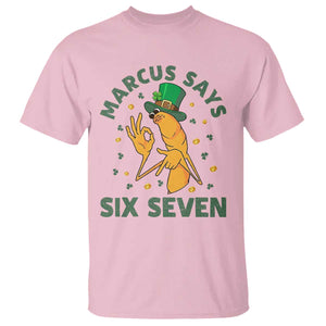 67 St Patricks Day T Shirt Funny Marcus The Worm Say Six Seven Meme TS14 Light Pink Print Your Wear