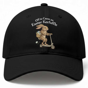 Funny Easter Bunny Baseball Cap Off To The Cause an Easter Kerfuffle TS14 Print Your Wear
