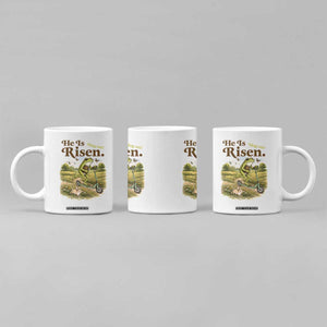 He Is Risen Hop On Coffee Mug Christian Easter Frog TS14 Print Your Wear