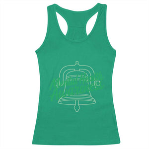 Mental Health Matters Awareness Racerback Tank Top Support Squad Green Ribbon TS14 Irish Green Print Your Wear