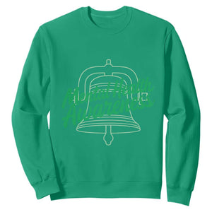 Mental Health Matters Awareness Sweatshirt Support Squad Green Ribbon TS14 Irish Green Print Your Wear