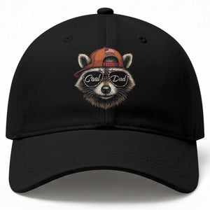 Cool Dad Baseball Cap Raccoon Daddy Father's Day Gift TS14 Print Your Wear