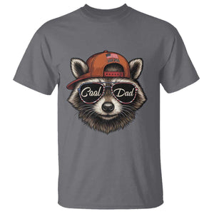 Cool Dad T Shirt Raccoon Daddy Father's Day Gift TS14 Charcoal Print Your Wear