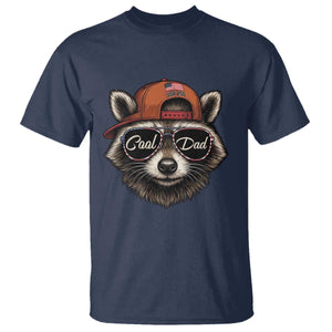 Cool Dad T Shirt Raccoon Daddy Father's Day Gift TS14 Navy Print Your Wear