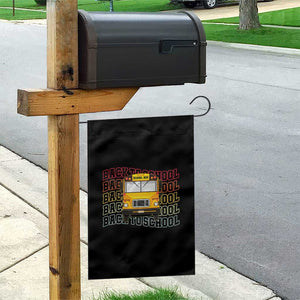 School Bus Driver Life Back to School Teacher Kids Garden Flag TS14 Print Your Wear
