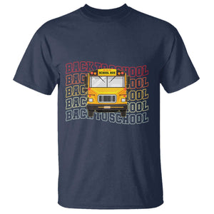School Bus Driver Life Back to School Teacher Kids T Shirt TS14 Navy Print Your Wear