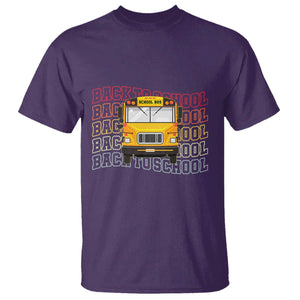 School Bus Driver Life Back to School Teacher Kids T Shirt TS14 Purple Print Your Wear
