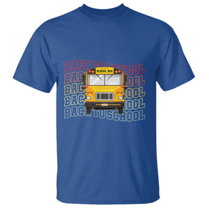 School Bus Driver Life Back to School Teacher Kids T Shirt TS14 Royal Blue Print Your Wear