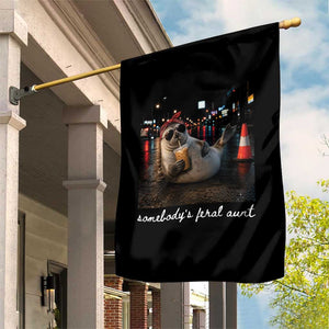 Somebody's Feral Aunt Garden Flag Funny Neil The Seal Meme TS14 Print Your Wear