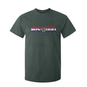Missouri State Flag Missouri Pride T Shirt For Kid