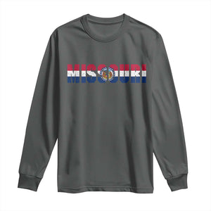 Missouri State Flag Missouri Pride Long Sleeve Shirt