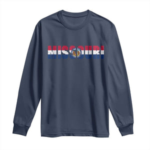 Missouri State Flag Missouri Pride Long Sleeve Shirt