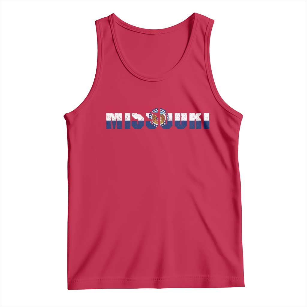 Missouri State Flag Missouri Pride Tank Top