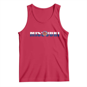Missouri State Flag Missouri Pride Tank Top