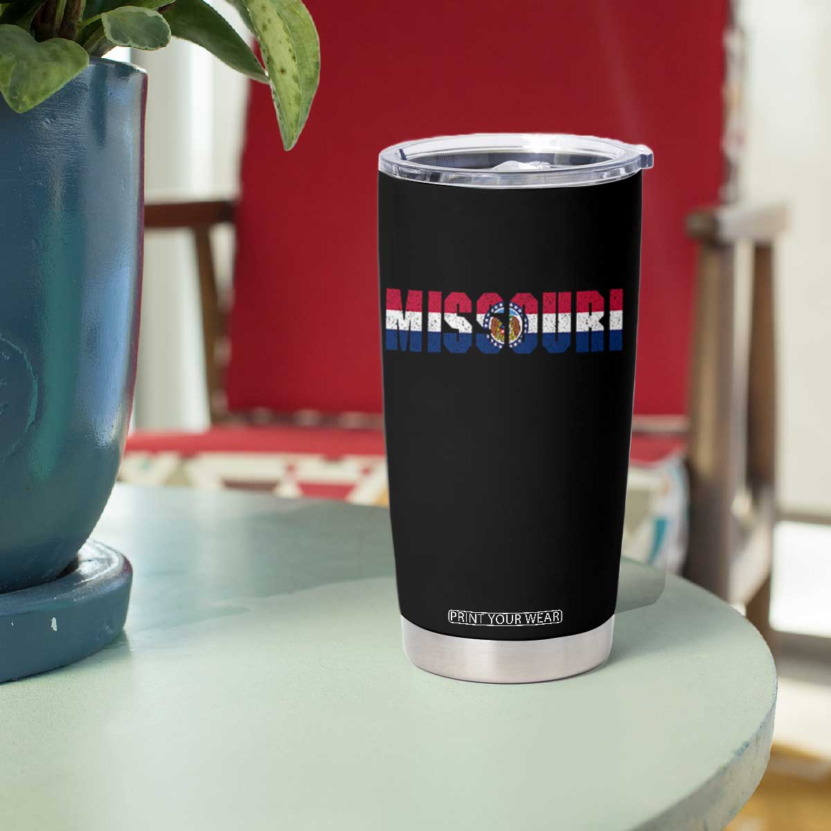 Missouri State Flag Missouri Pride Tumbler Cup