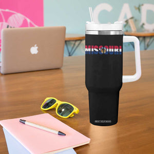 Missouri State Flag Missouri Pride Tumbler With Handle