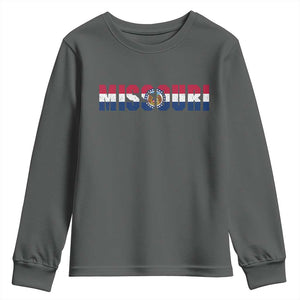 Missouri State Flag Missouri Pride Youth Sweatshirt