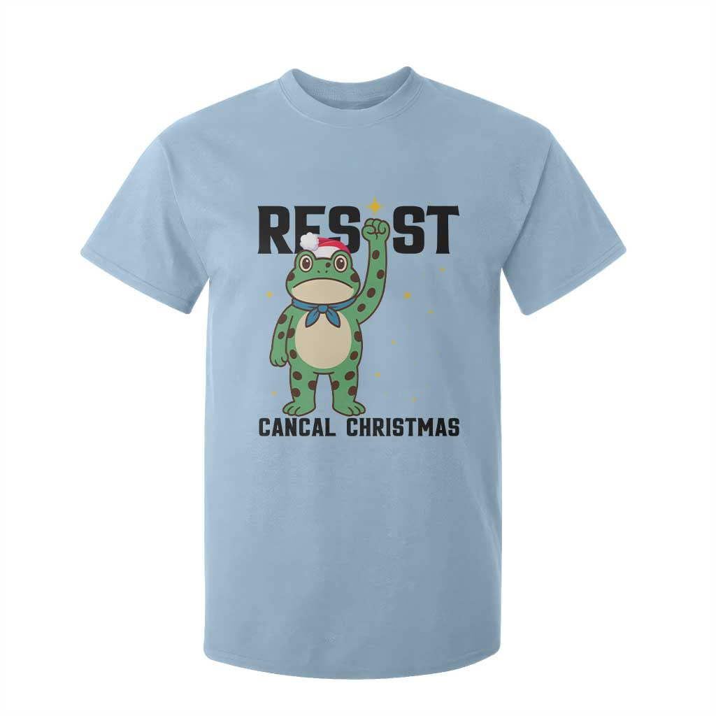 Resist Frog T Shirt For Kid Funny Portland Protest ICE Activist Meme TS14 Light Blue Print Your Wear