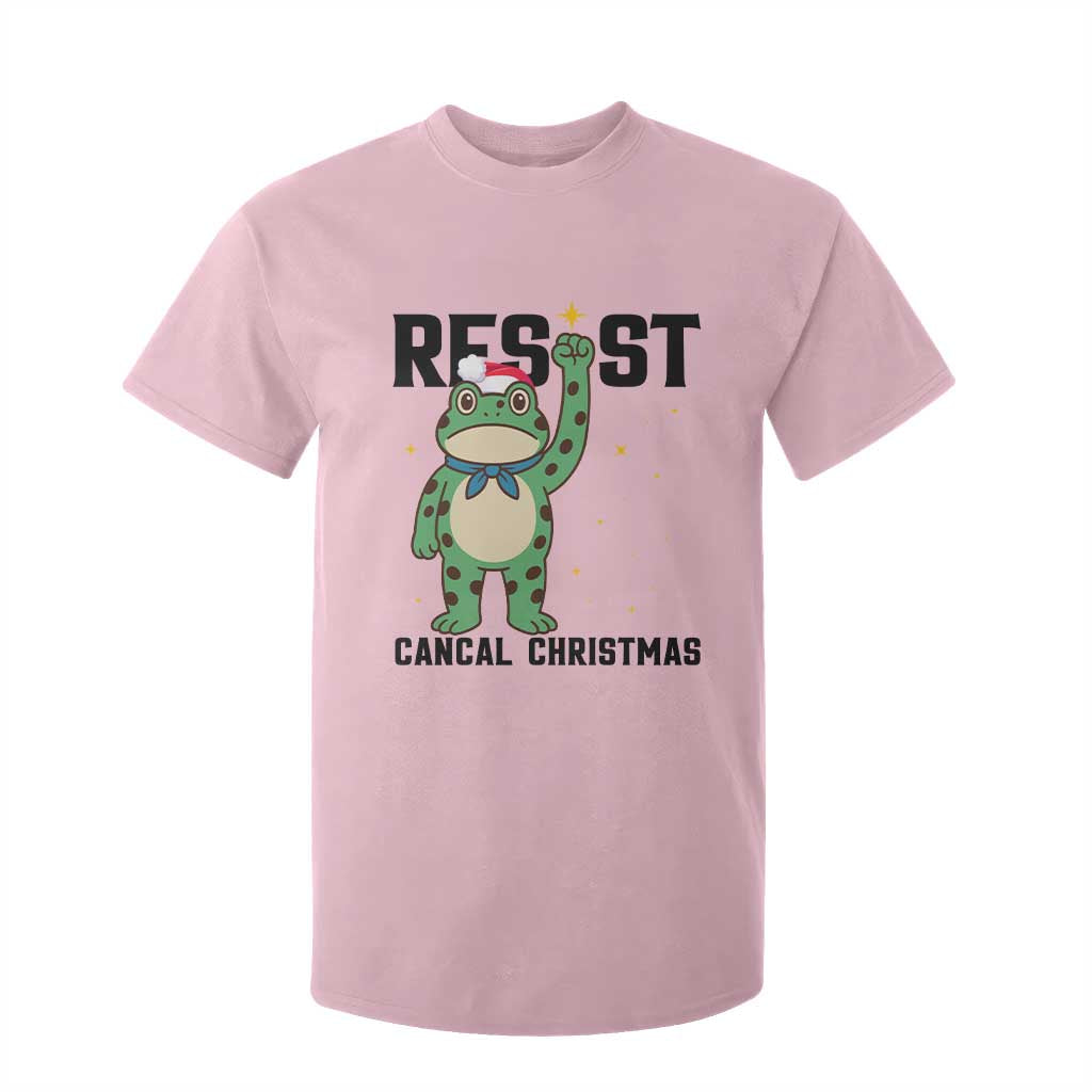 Resist Frog T Shirt For Kid Funny Portland Protest ICE Activist Meme TS14 Light Pink Print Your Wear
