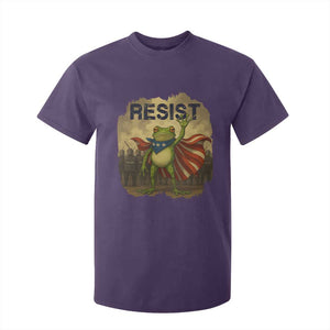 Resist Frog Christian Christmas T Shirt For Kid Funny Polittical 2025 Meme TS14 Purple Print Your Wear