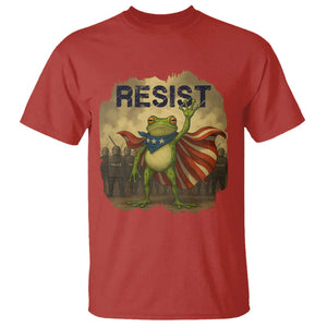 Resist Frog Christian Christmas T Shirt Funny Polittical 2025 Meme TS14 Red Print Your Wear