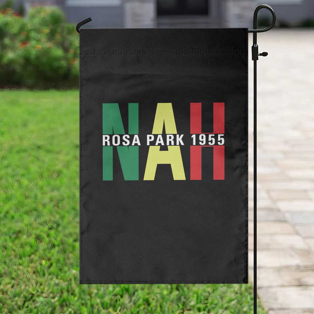 Nah Rosa Parks Quote Garden Flag Black Movement Protest TS14 Print Your Wear