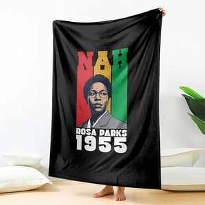 Nah Rosa Parks Quote Throw Blanket Civil Rights African American TS14 Print Your Wear
