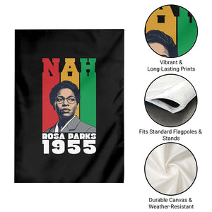 Nah Rosa Parks Quote Garden Flag Civil Rights African American TS14 Print Your Wear