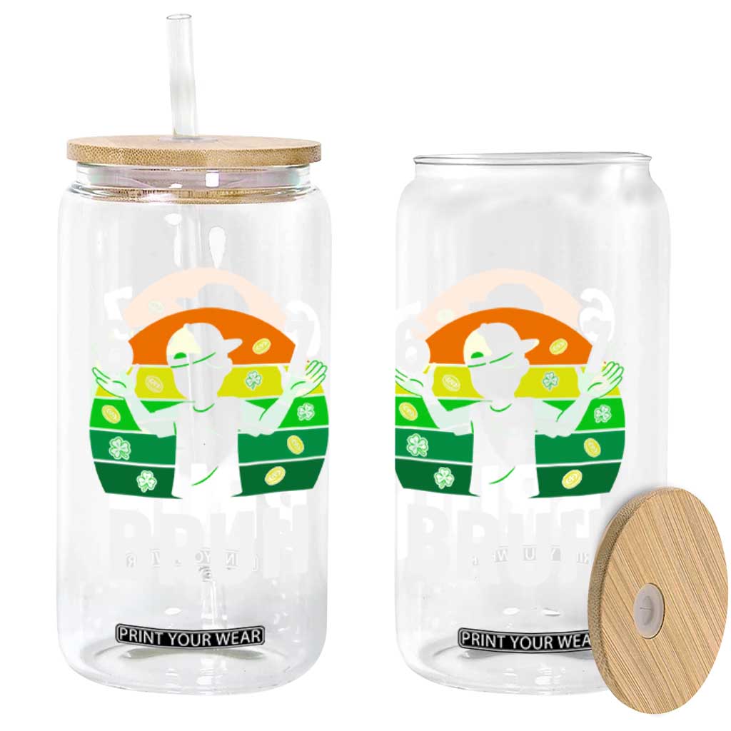 67 Bruh St Patricks Day Glass Can Funny Six Seven Boys Kids Meme TS14 Print Your Wear