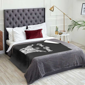 Funny Easter Jesus Meme Throw Blanket I'm Back TS14 Print Your Wear