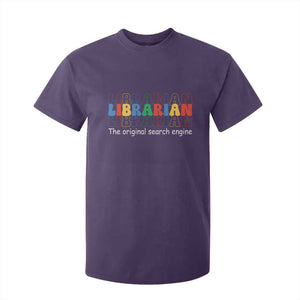 The Original Search Engine T Shirt For Kid School Librarian Library Books TS14 Purple Print Your Wear