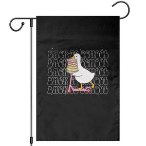 School Bus Driver Welcome Back to School Garden Flag TS14 Black Print Your Wear