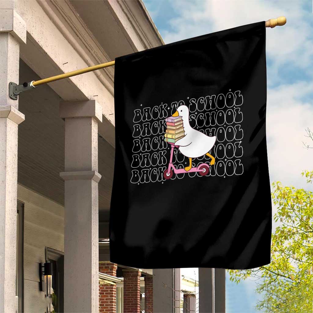 School Bus Driver Welcome Back to School Garden Flag TS14 Print Your Wear