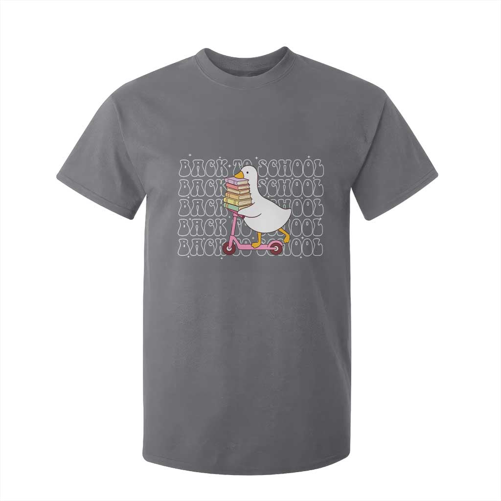 School Bus Driver Welcome Back to School T Shirt For Kid TS14 Charcoal Print Your Wear