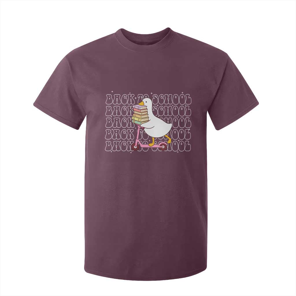 School Bus Driver Welcome Back to School T Shirt For Kid TS14 Maroon Print Your Wear