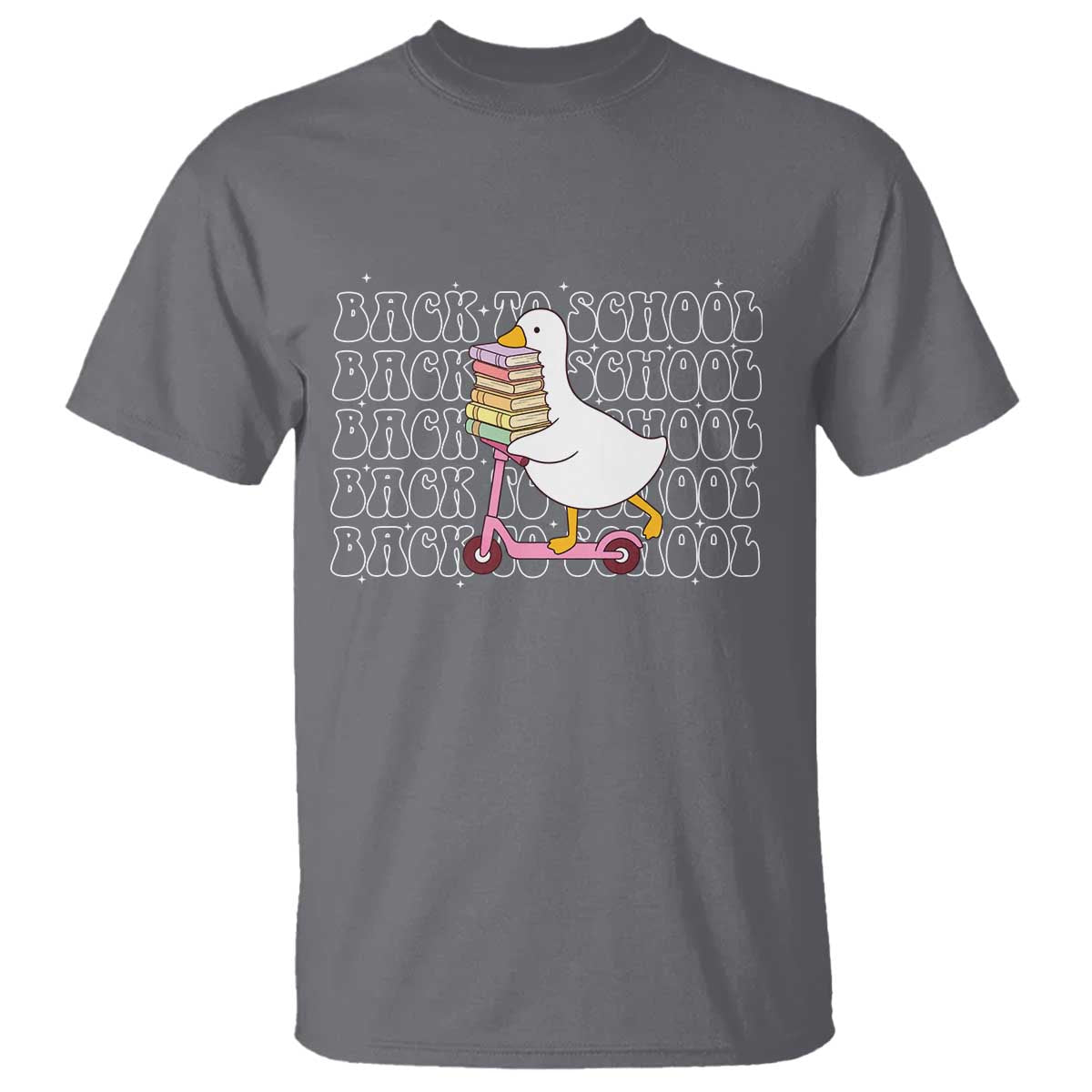 School Bus Driver Welcome Back to School T Shirt TS14 Charcoal Print Your Wear