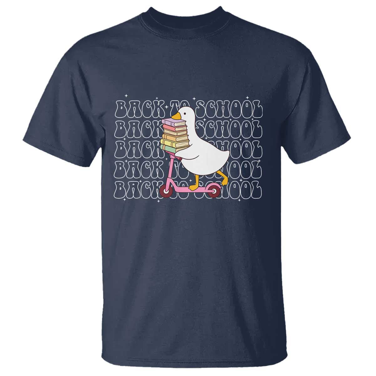 School Bus Driver Welcome Back to School T Shirt TS14 Navy Print Your Wear