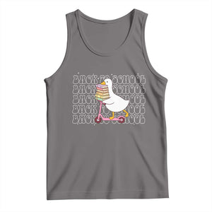 School Bus Driver Welcome Back to School Tank Top TS14 Deep Heather Print Your Wear