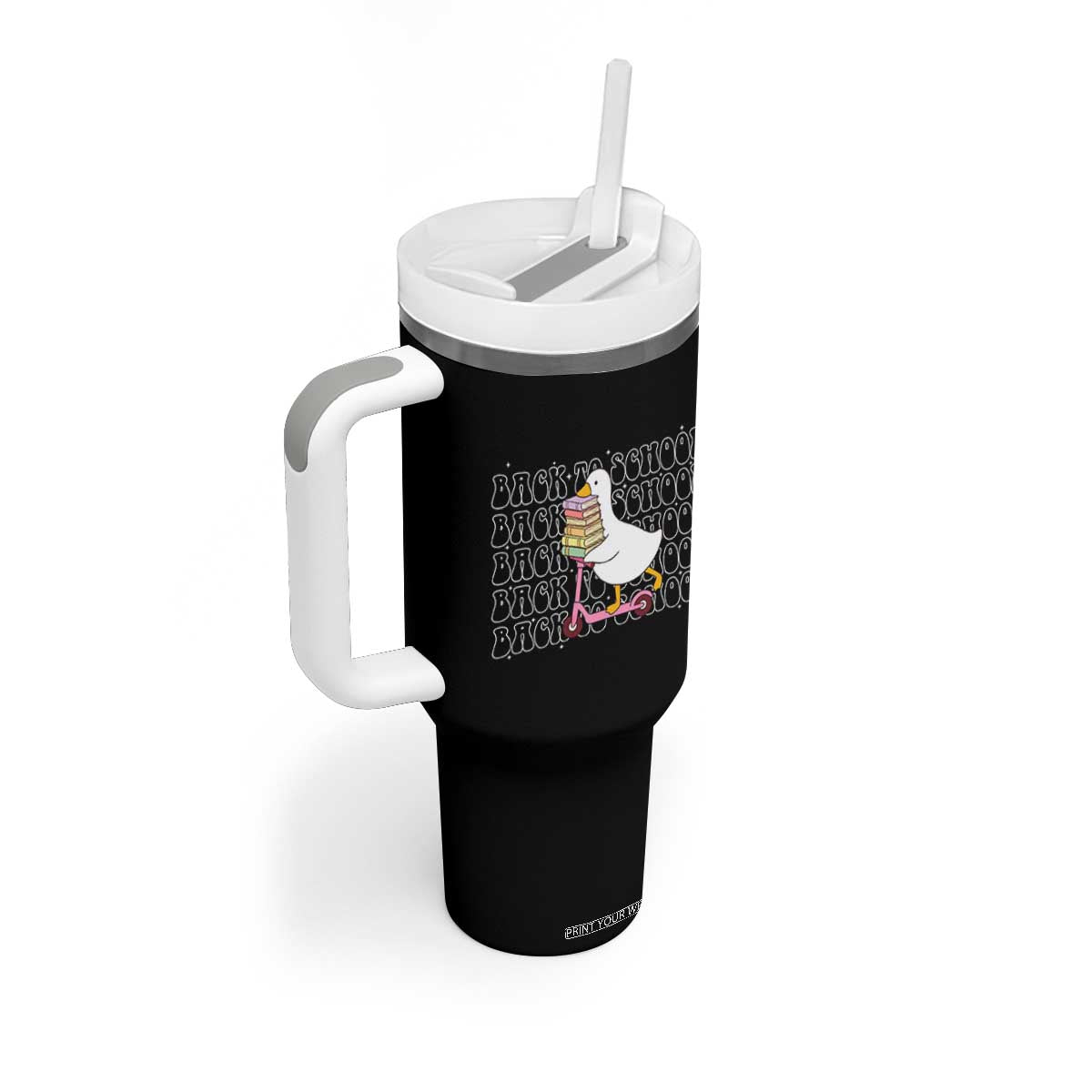 School Bus Driver Welcome Back to School Tumbler With Handle TS14 Print Your Wear