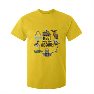 Meet Me in Missouri State Map Souvenir T Shirt For Kid TS14 Daisy Print Your Wear