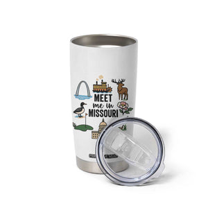 Meet Me in Missouri State Map Souvenir Tumbler Cup TS14 Print Your Wear
