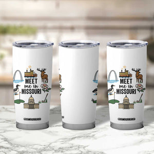 Meet Me in Missouri State Map Souvenir Tumbler Cup TS14 Print Your Wear