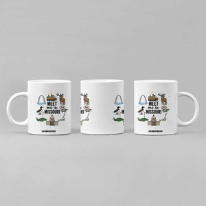 Meet Me in Missouri State Map Souvenir Coffee Mug TS14 Print Your Wear
