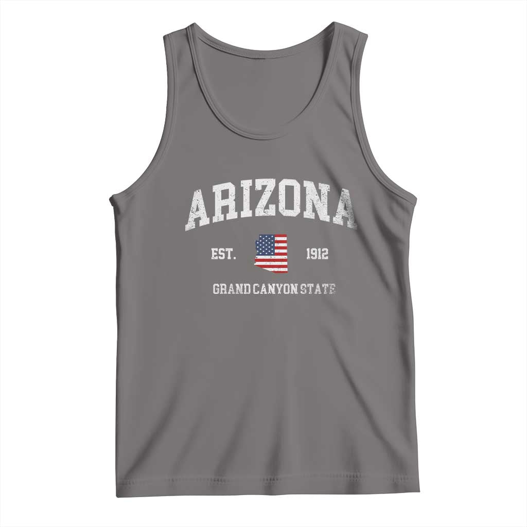 Arizona Grand Canyon State America USA Souvenir Tank Top TS14 Deep Heather Print Your Wear