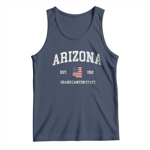Arizona Grand Canyon State America USA Souvenir Tank Top TS14 Navy Print Your Wear